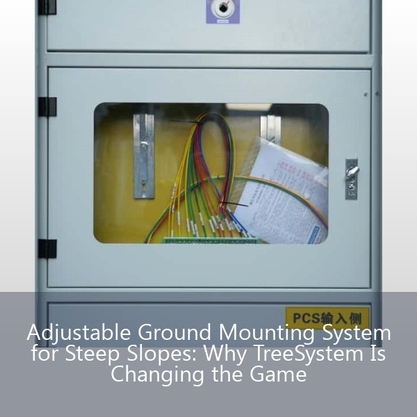 Adjustable Ground Mounting System for Steep Slopes: Why TreeSystem Is Changing the Game